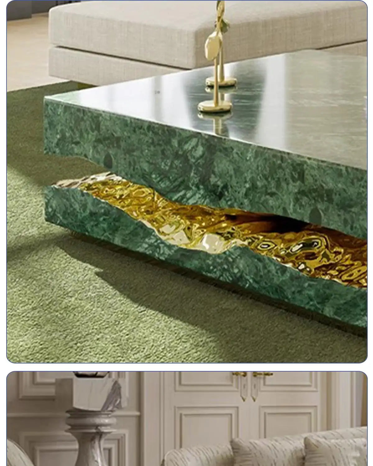 Italian Luxury Freeform Coffee Table
