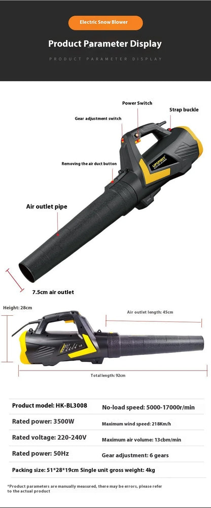 Electric Snow Blower Leaf Blower