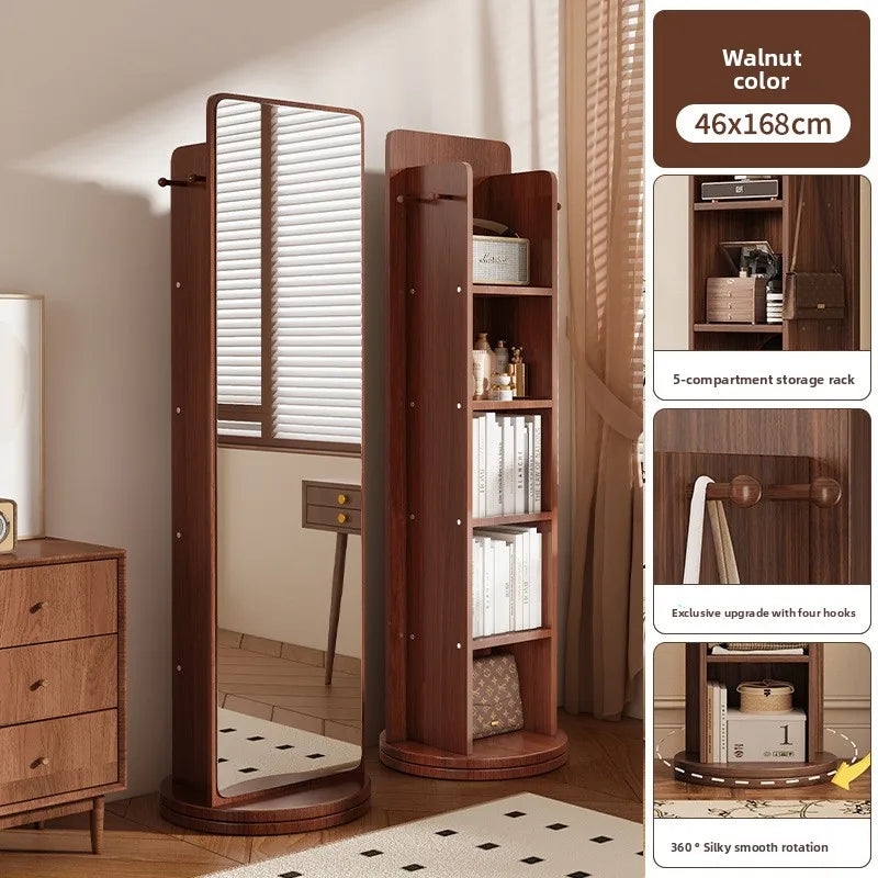 360° Rotating Full Length Floor Mirror
