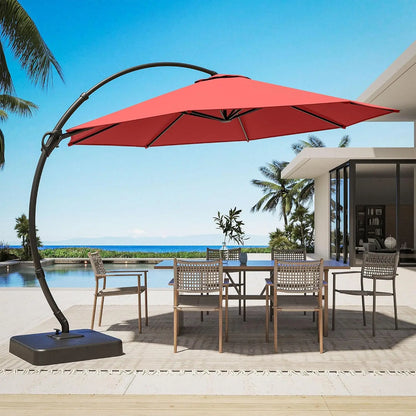 Outdoor Patio Umbrella with Base Included