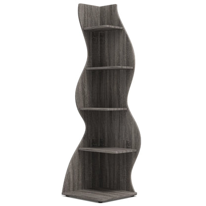 Tribesigns Corner Shelf, Modern 5-Tier