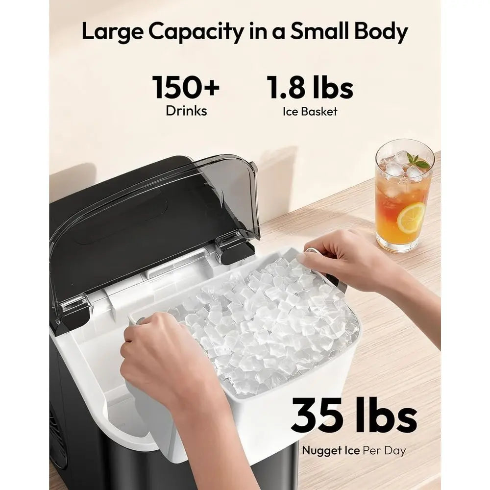 Countertop Ice Maker with Handle