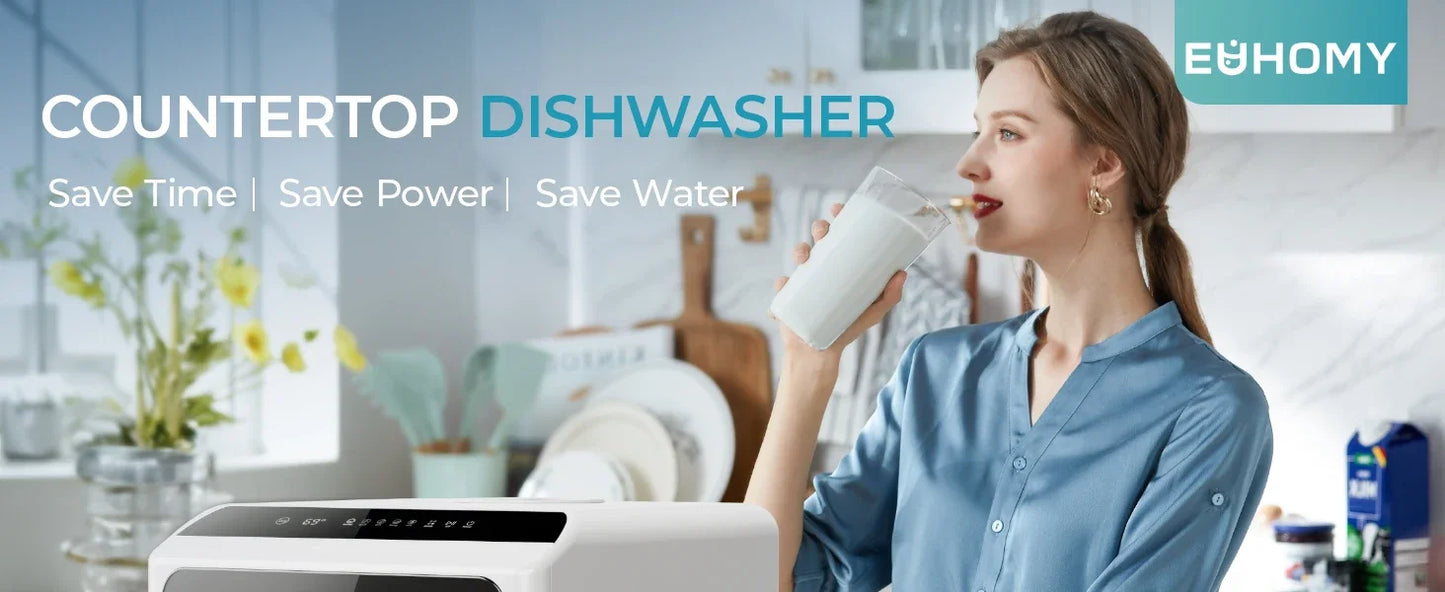 Mini portable dishwasher countertop