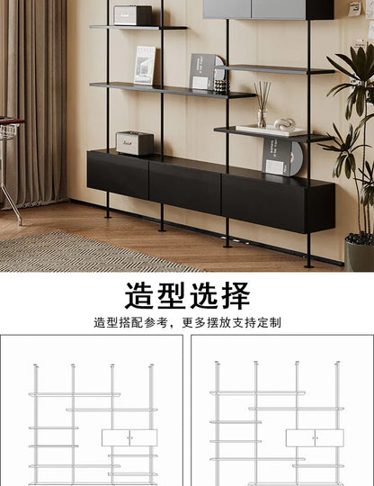 Italian Minimalist Bookshelf Modern