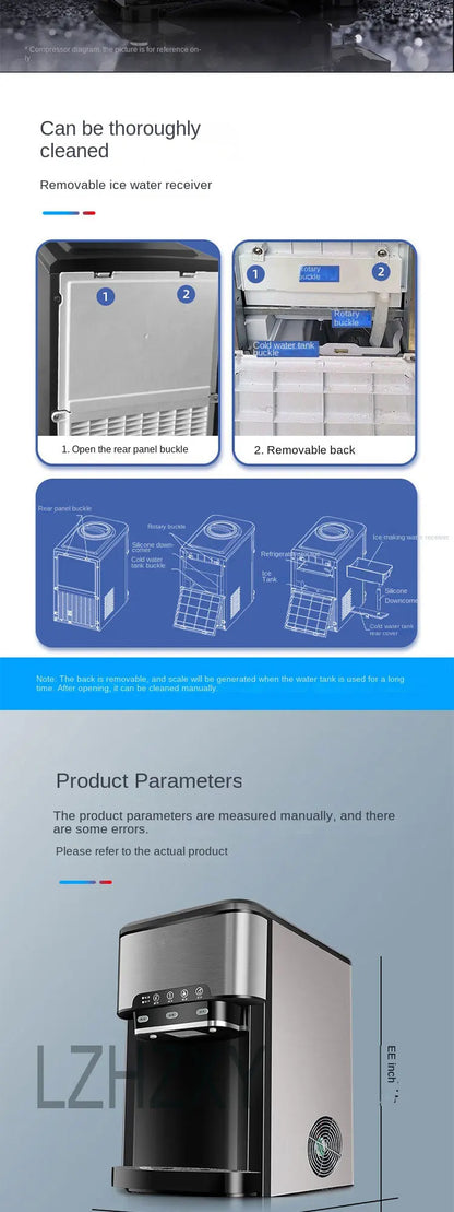 Drinking water ice Maker, 48lbs