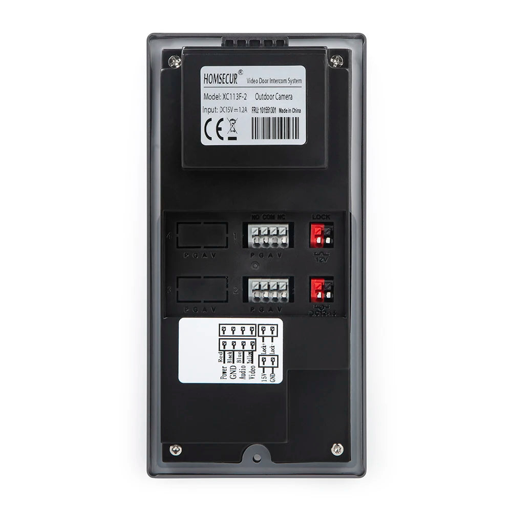HOMSECUR 7" Tuya App HD WIFI Video Doorbell