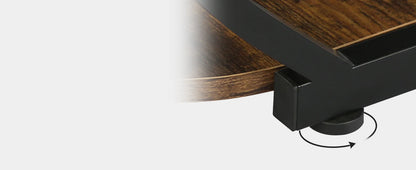 Tribesigns Square Coffee Table with 2 Tiers