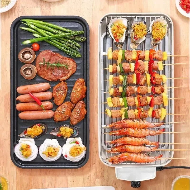 Electric barbecue grill Korean household