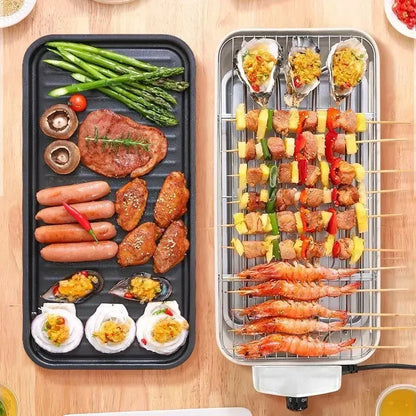 Electric barbecue grill Korean household