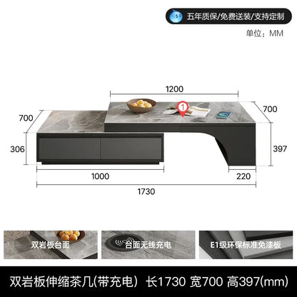 Marble Glass Coffee Tables Modern