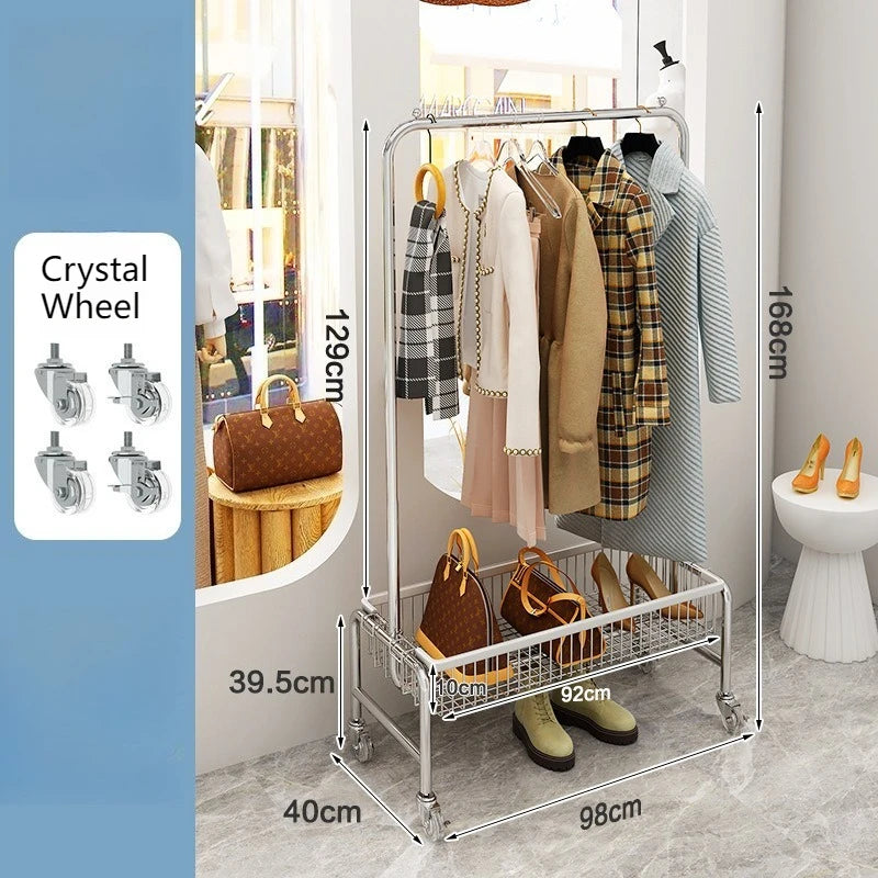 Metal Wardrobe Store Clothes Hanger