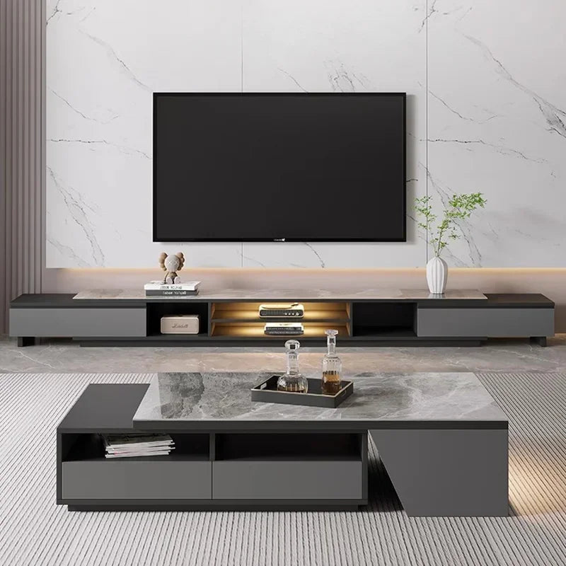 Marble Glass Coffee Tables Modern