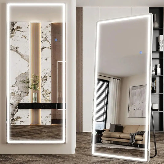 71x28 LED Illuminated Full-Length Mirror