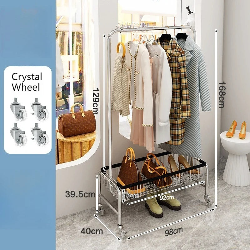 Metal Wardrobe Store Clothes Hanger