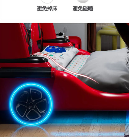 Doors can be opened children car bed