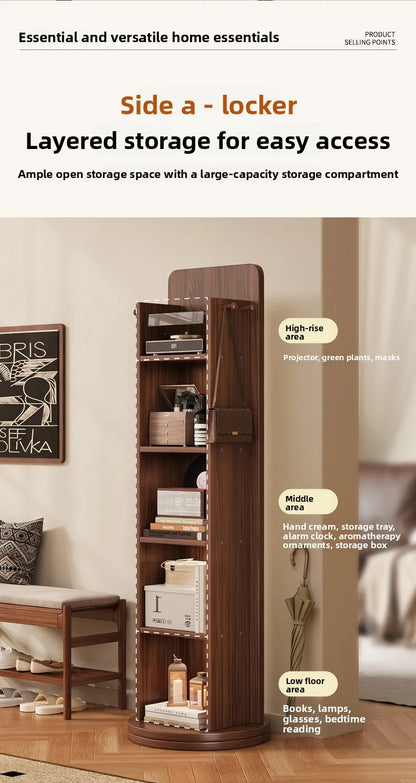 360° Rotating Full Length Floor Mirror