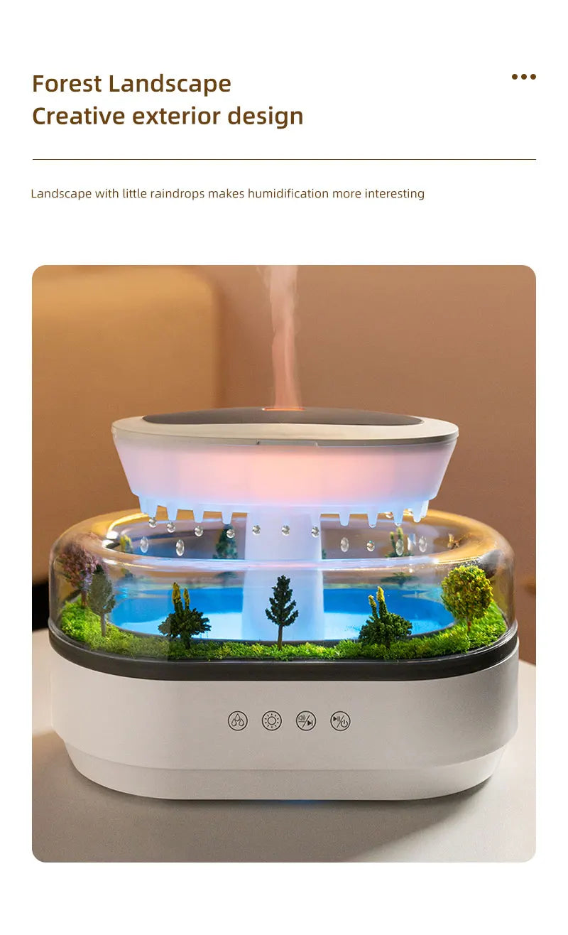 Aroma Humidifier Raindrop Air Humidifier
