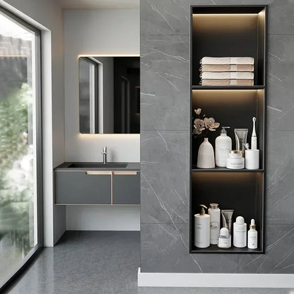 Stainless Steel Niche Bathroom Shelf