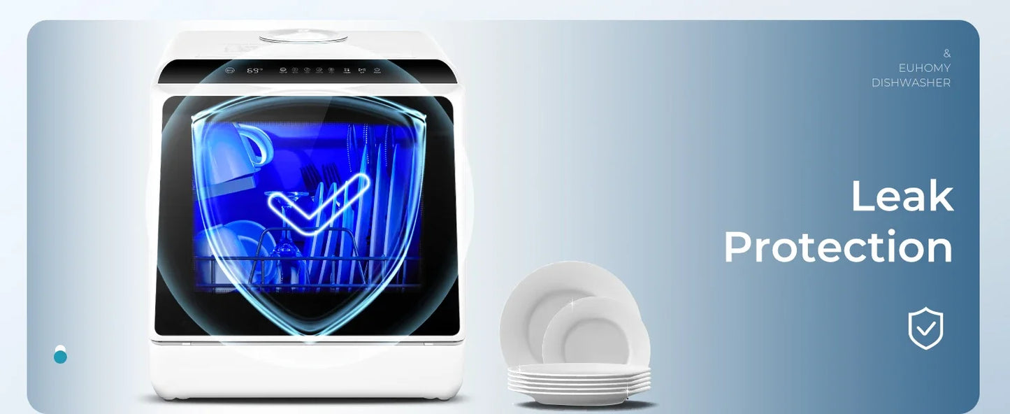 Mini portable dishwasher countertop