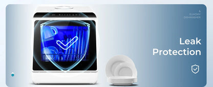 Mini portable dishwasher countertop