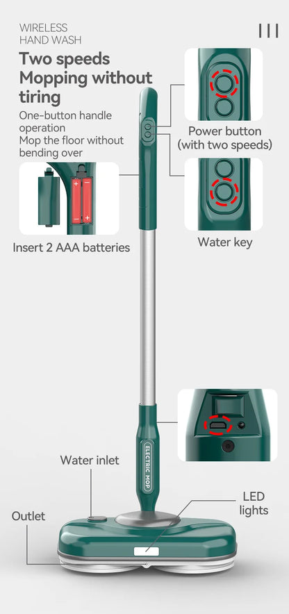 Fully automatic electric mop