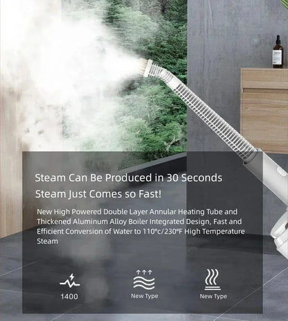 Handheld Steam Mop for Floor Cleaning
