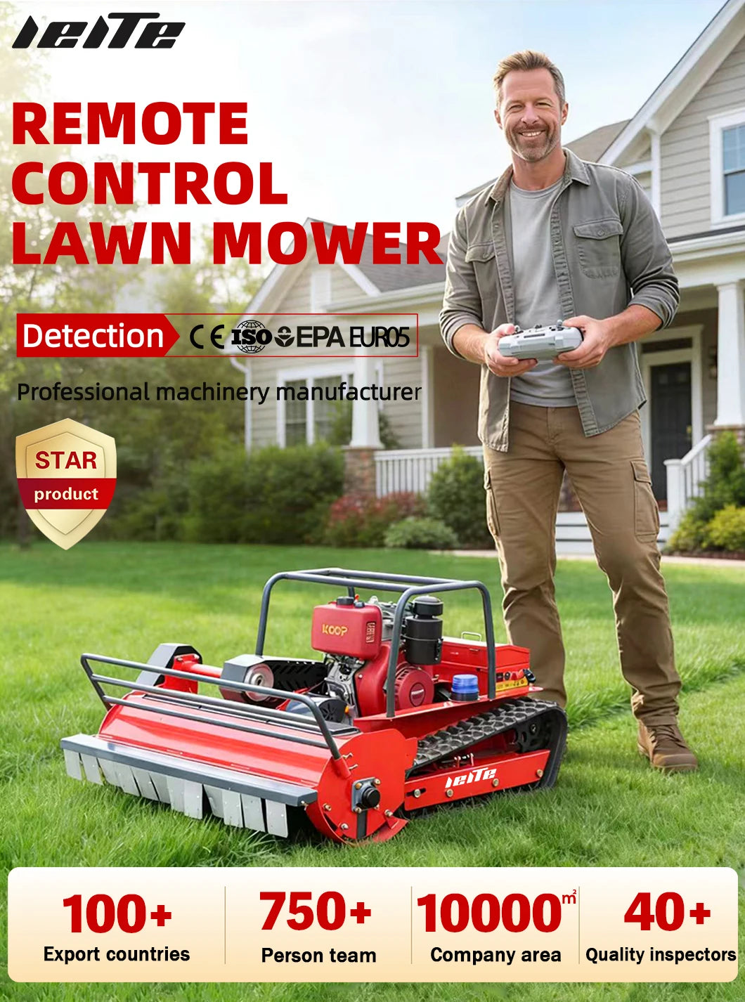 Mini Automatic Small Remote Control Lawn Mower