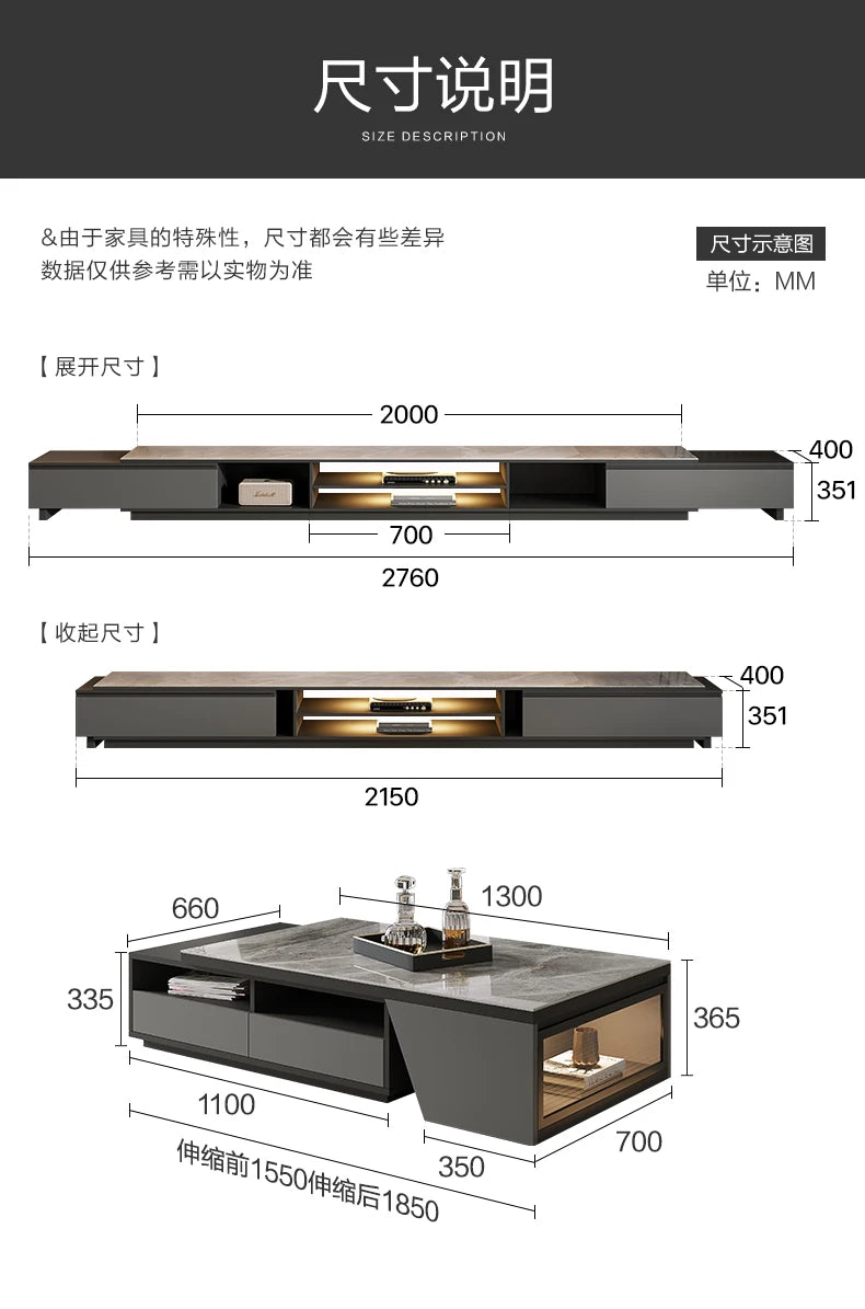 Marble Glass Coffee Tables Modern