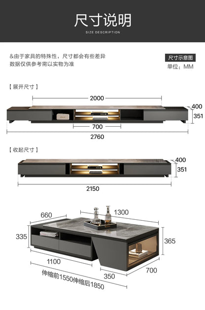 Marble Glass Coffee Tables Modern