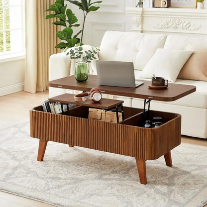 3-in-1 Coffee Table Converts to Dining Table