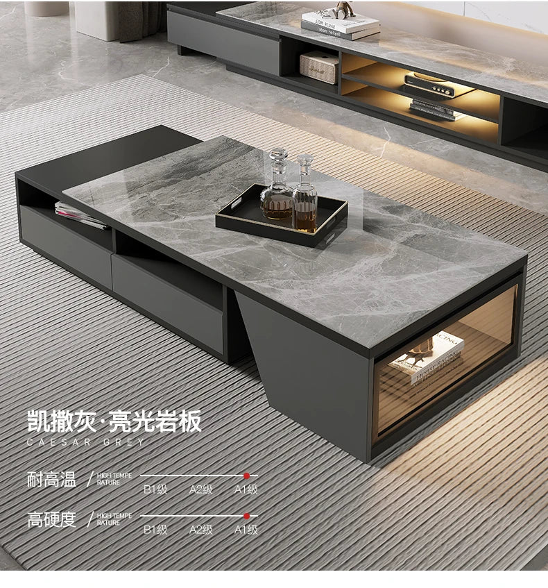 Marble Glass Coffee Tables Modern