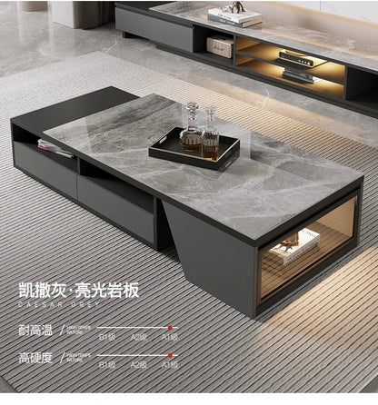 Marble Glass Coffee Tables Modern