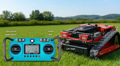 Remote Control Lawn Mower with 500mm