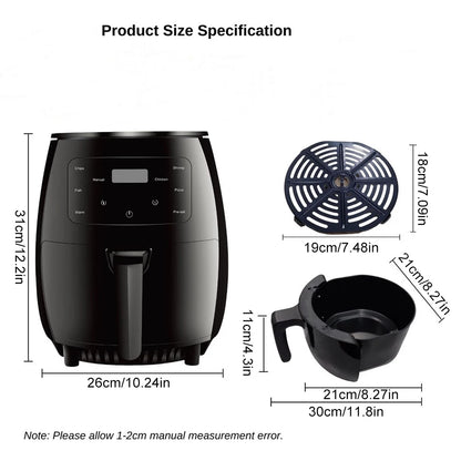 6L Air fryer Multi-functional intelligent touch