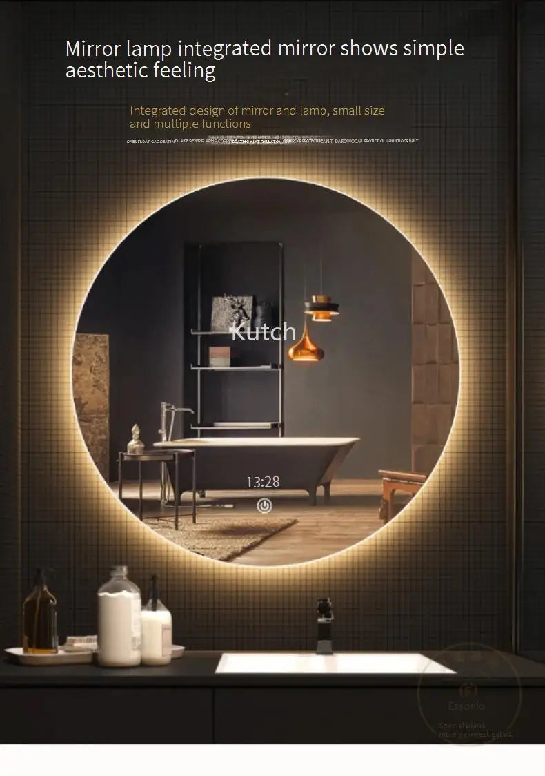 Mirror for Shower Mirroring Light Makeup