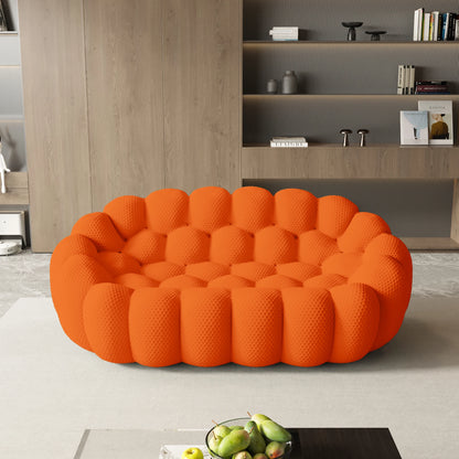 Sdorens 78'' Modern Curved Boneless Sofa