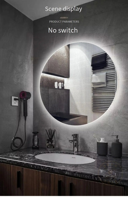 Mirror for Shower Mirroring Light Makeup