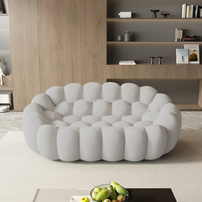 Sdorens 78'' Modern Curved Boneless Sofa