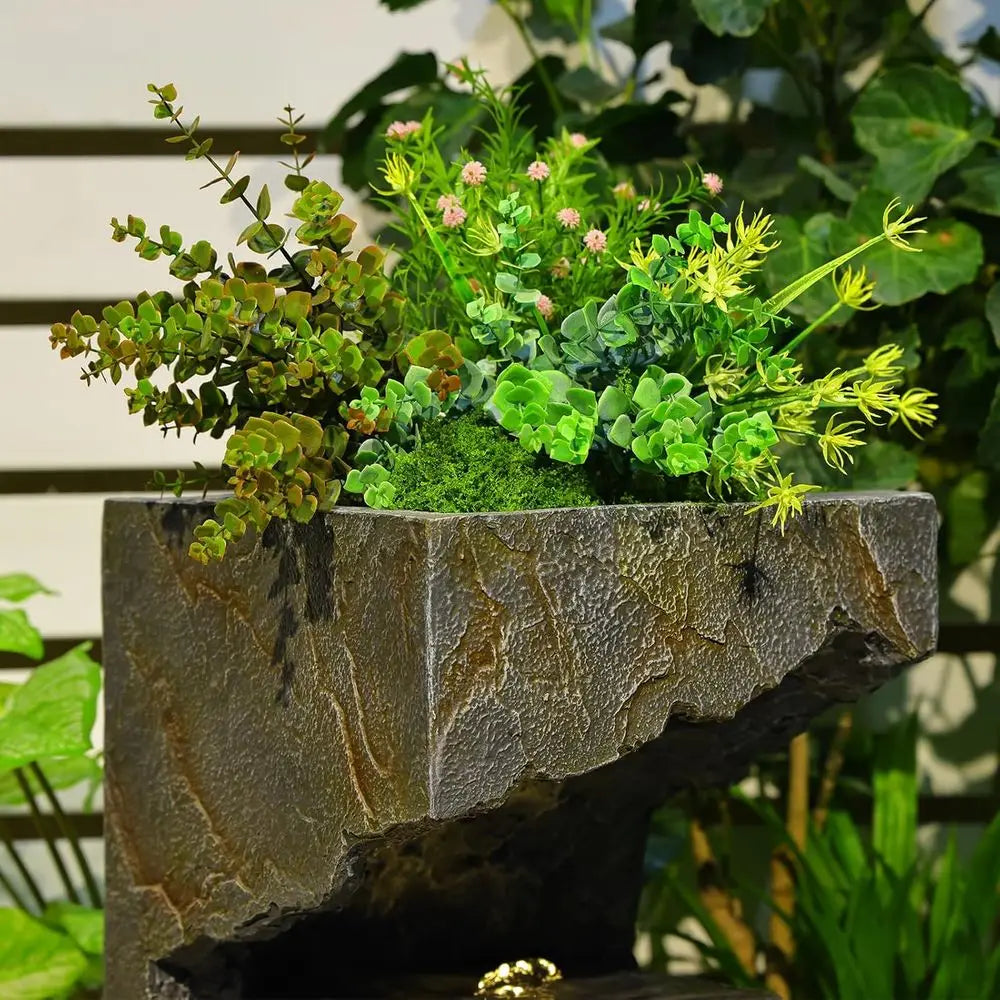 35.4 Modern Outdoor Water Fountain