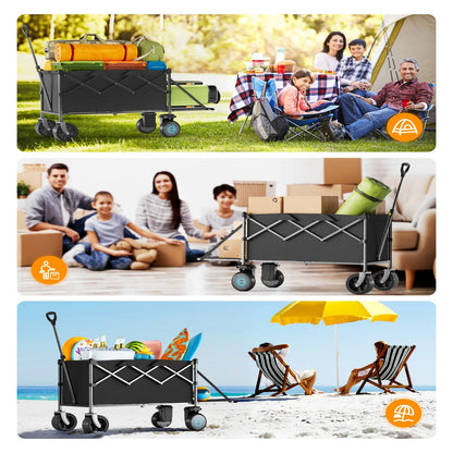 Foldable Electric Utility Wagon - Dual 300W