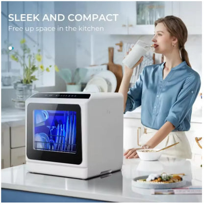 Mini portable dishwasher countertop