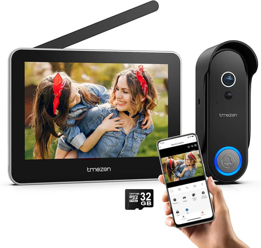 Wireless Video Doorbell with 1080P Camera