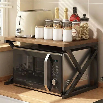 Microwave Storage Rack Kitchen