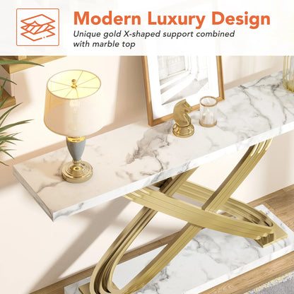Tribesigns 55 Inch Modern Console Table