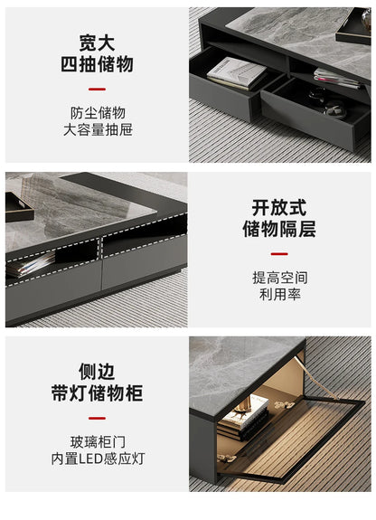 Marble Glass Coffee Tables Modern