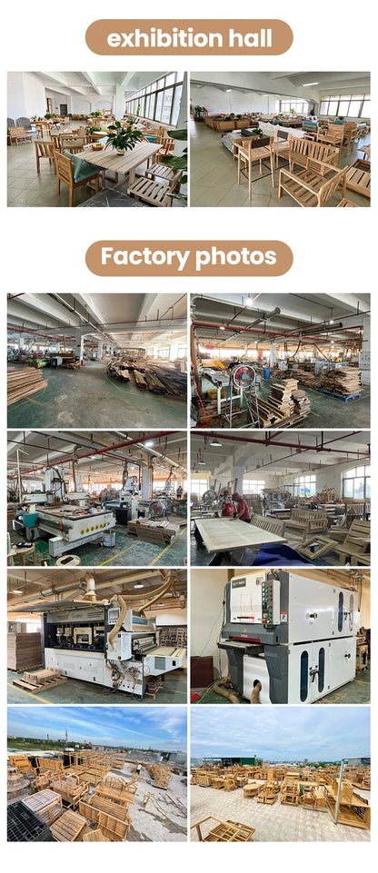 Foshan Furniture High Quality Solid Teak Outdoor