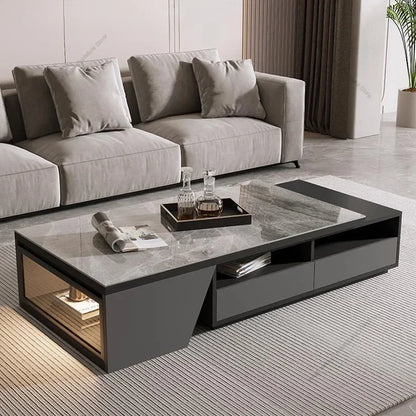 Marble Glass Coffee Tables Modern